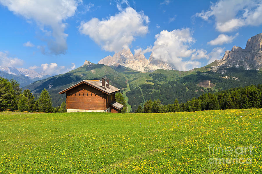 Dolomiti - Val di Fassa Photograph by Antonio Scarpi