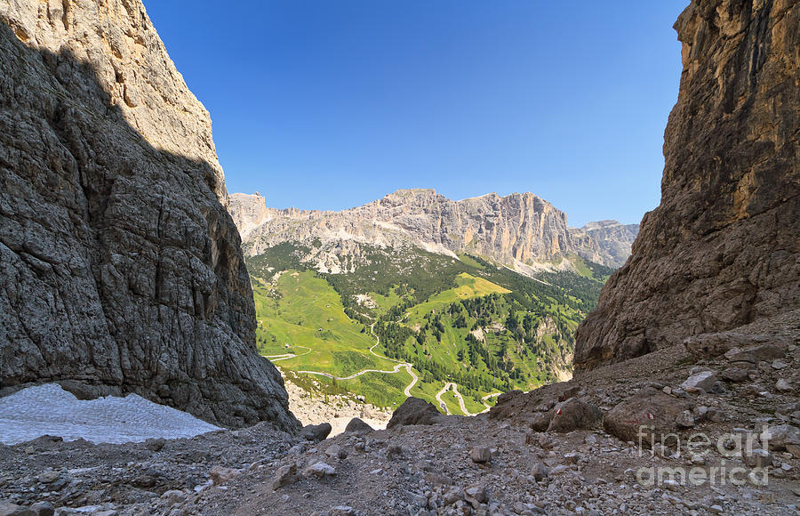 Dolomiti - view from Val Setus  Photograph by Antonio Scarpi