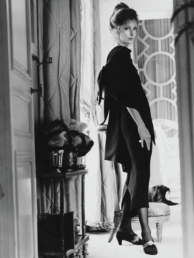 Dolores Guinness Wearing Givenchy by Henry Clarke