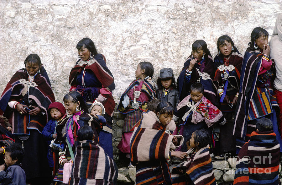 Dolpo Blankets - Do Tarap Valley - Nepal Photograph by Craig Lovell