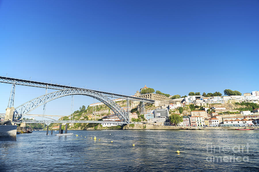 Dom Luis Bridge Porto Portugal Photograph by JM Travel Photography
