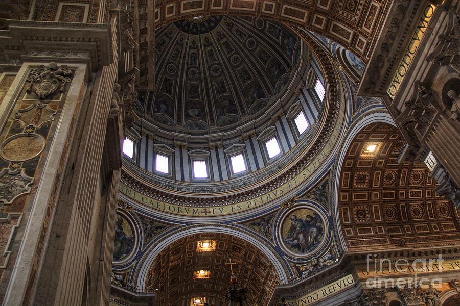 Dome In St. Peters Photograph