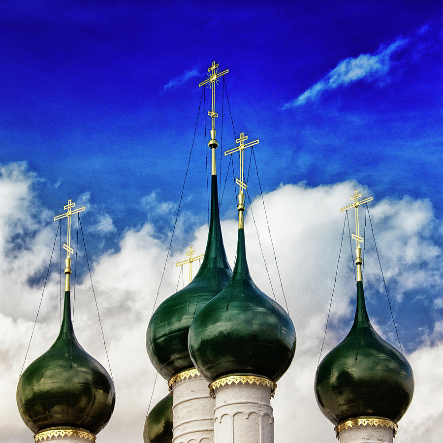 Dome Of Church On Blue Sky Photograph by By Huub Zeeman