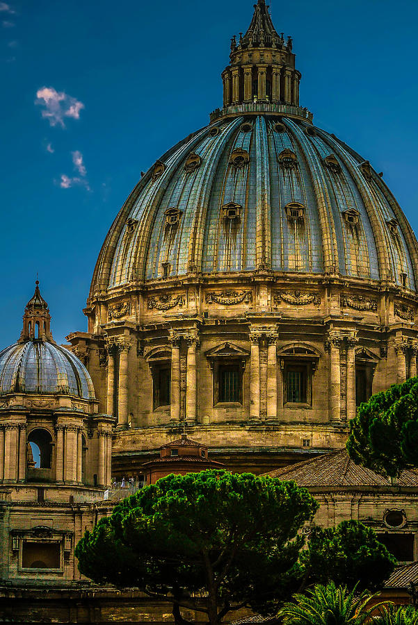 Dome of Michelangelo Photograph by Rob Tullis