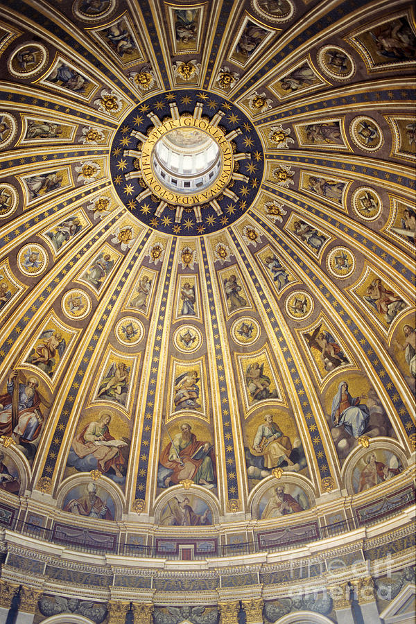 City Photograph - Dome of St Peters by Derek Croucher