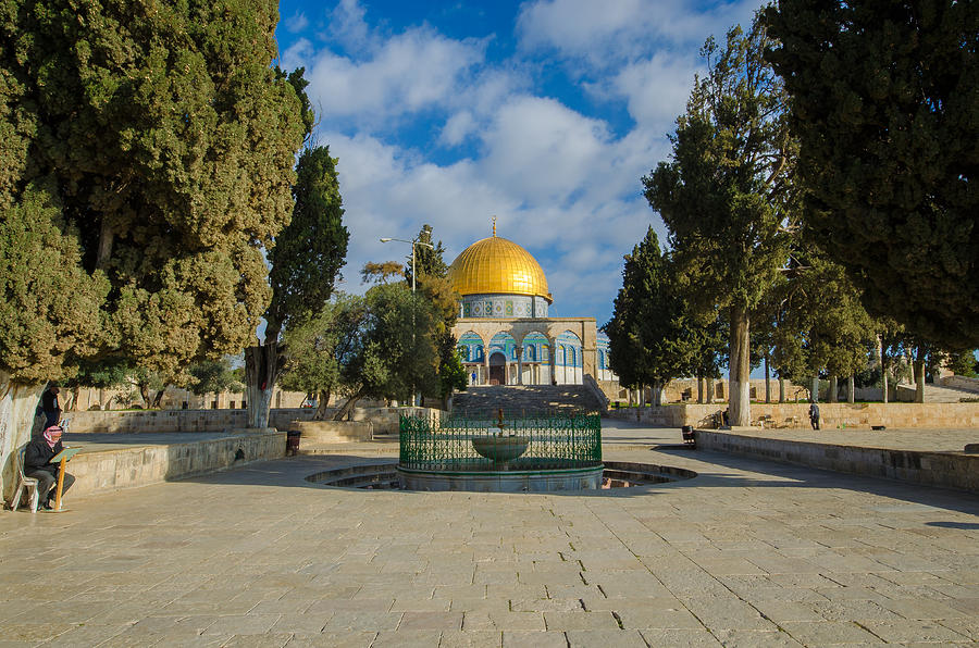 Dome of the Rock Photograph by David Morefield