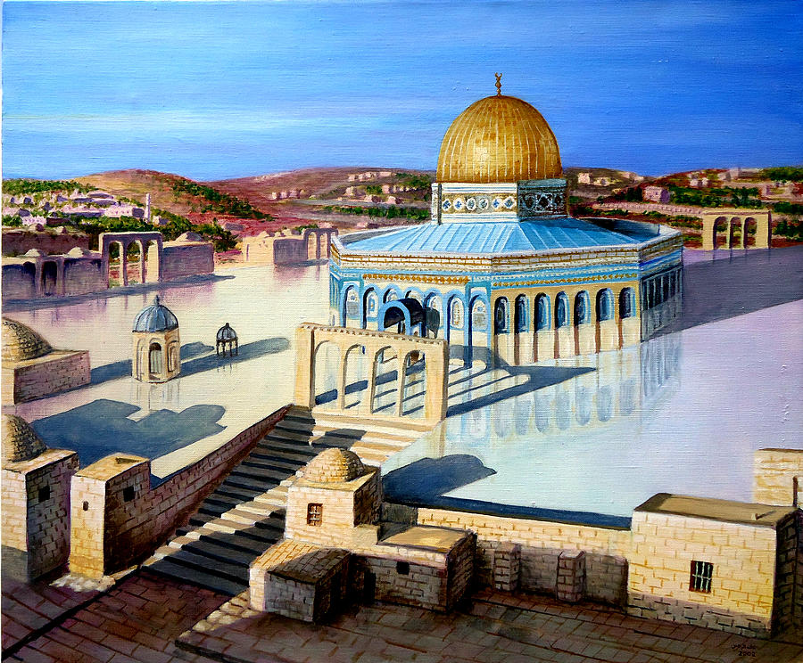 Dome Of The Rock-jerusalem Painting