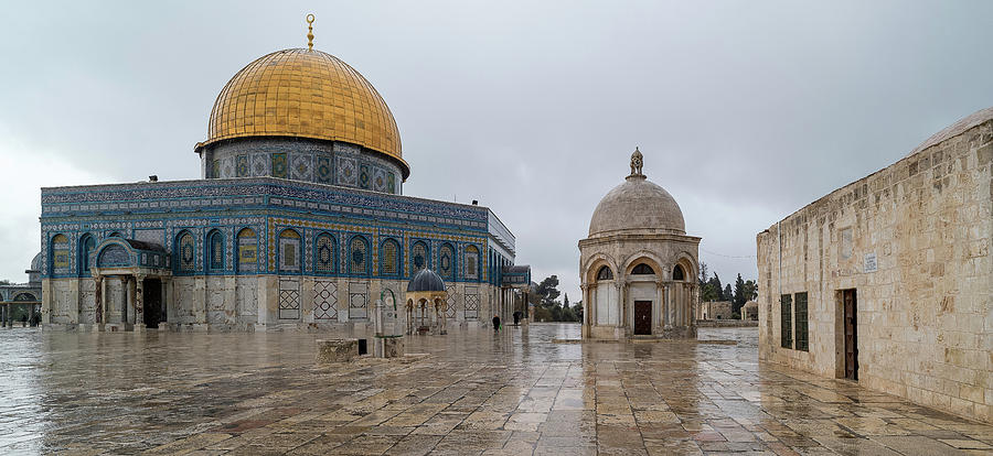 Dome Of The Rock, Temple Mount Haram Photograph by Panoramic Images