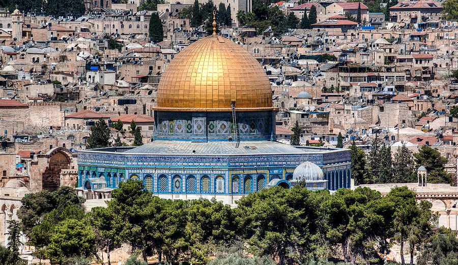 Dome of the Rock Photograph by Uri Baruch