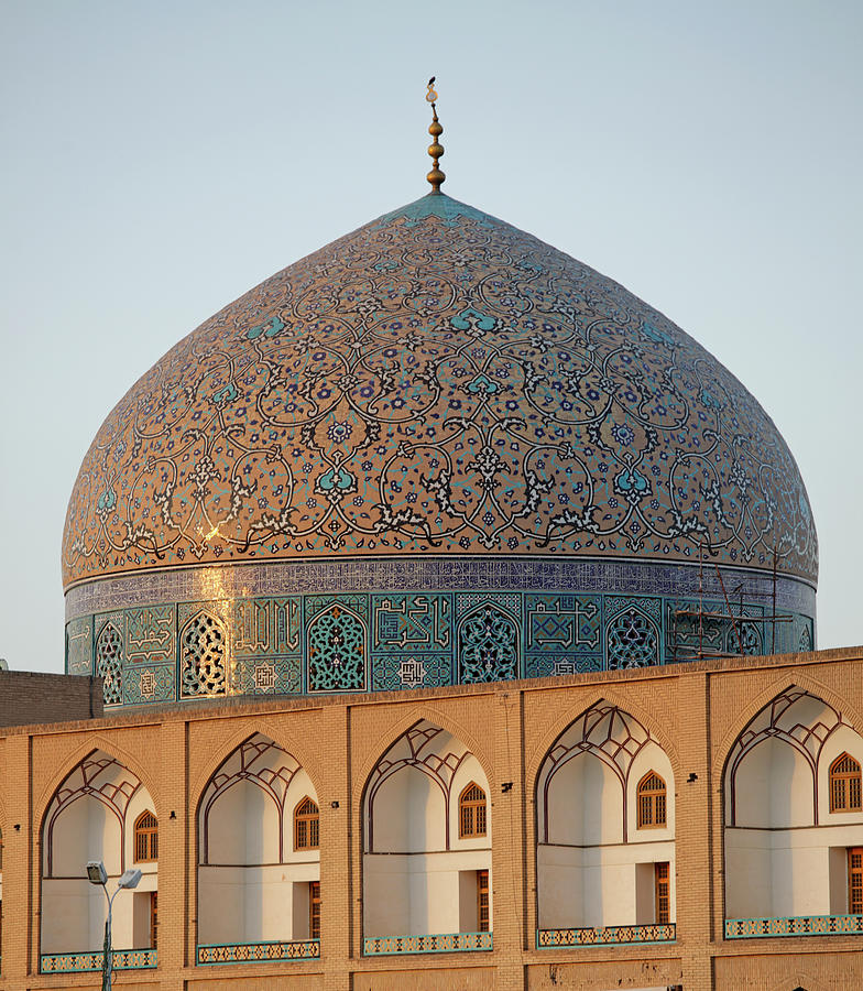 Dome Of The Sheikh Lotf Allah Mosque In Photograph by Massimo Pizzotti