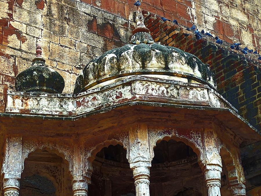 Domed Gazebo Arches Mehrangarh Fort Rajasthan India Photograph by Sue Jacobi
