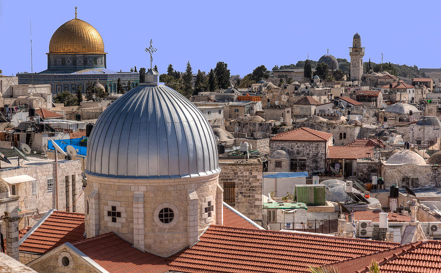 Domes Photograph by Uri Baruch