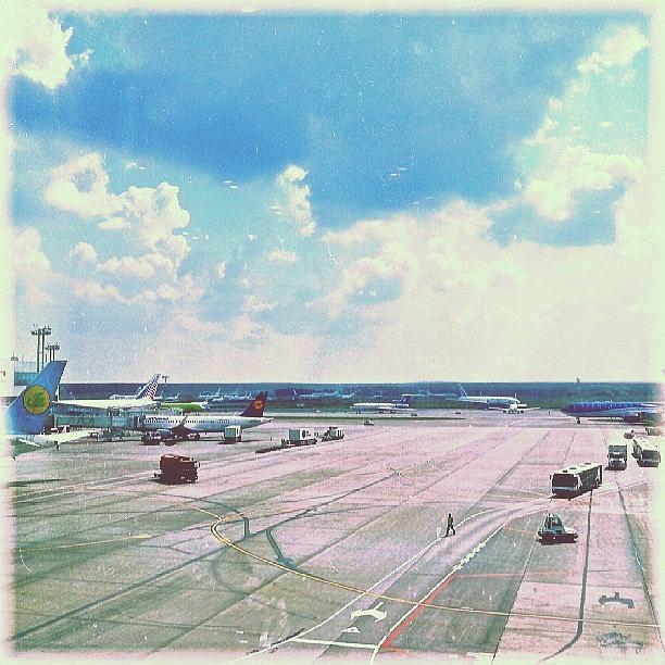 Summer Photograph - #domodedovo #airport From Yesterday by Linandara Linandara