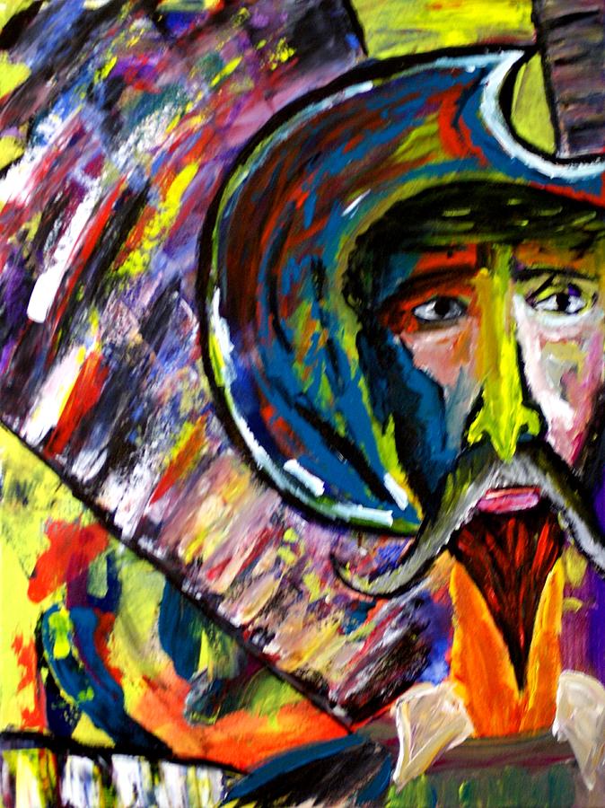 Don Painting - Don Quijote and me by Jorge De Jesus Don Painting - Don Quijote and me by Jorge De Jesus