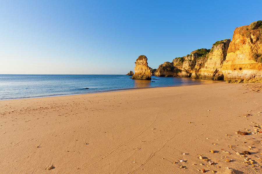 Dona Ana Beach In Lagos, Algarve Photograph by Werner Dieterich