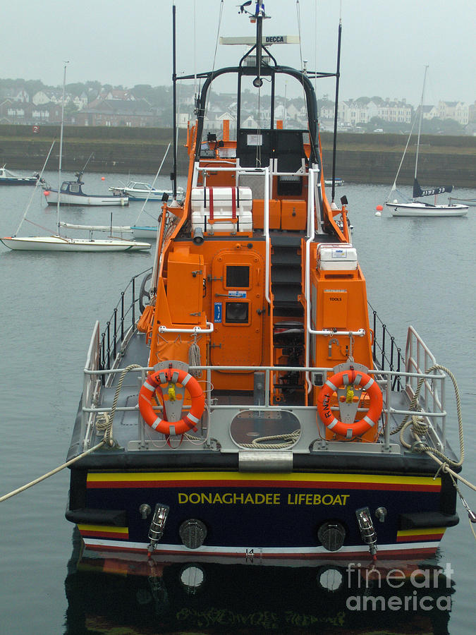 Donaghadee Rescue Lifeboat Photograph by Brenda Brown
