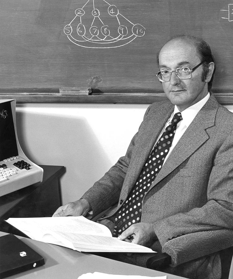 Donald Davies British Computer Photograph By Science Photo Library