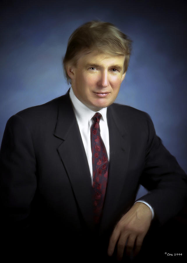 Donald Trump Photograph by Carl Cox