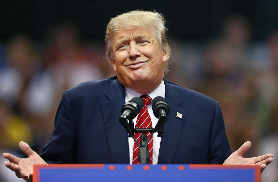 Donald Trump Holds Campaign Rally In Dallas Photograph by Tom Pennington Donald Trump Holds Campaign Rally In Dallas Photograph by Tom Pennington