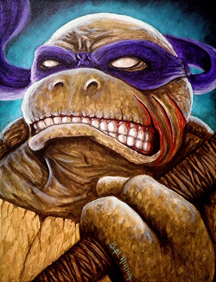 Donatello Unleashed Painting by Al  Molina