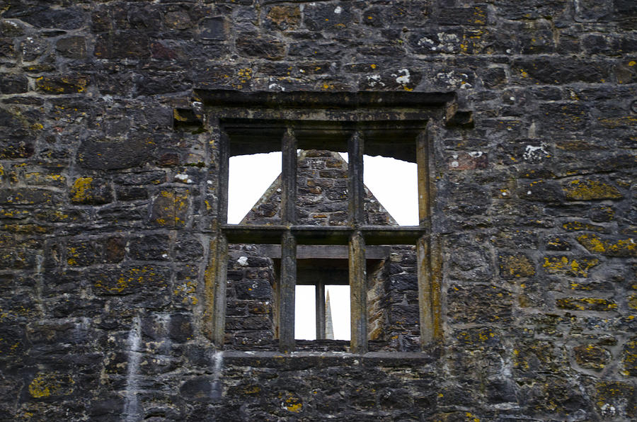 Castle Photograph - Donegal Castle Window by Bill Cannon