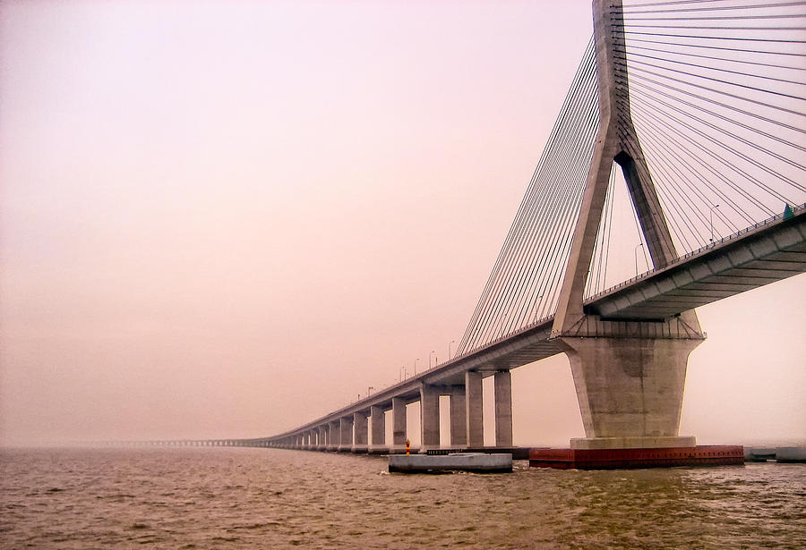 Donghai bridge Photograph by James Wheeler - Pixels