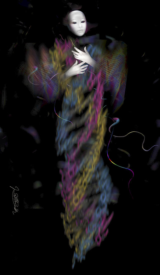 Donna Digital Art by Judith Barath