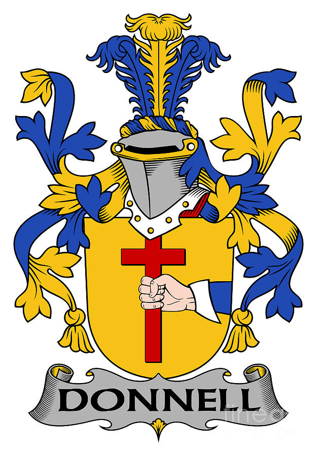 Donnell Coat of Arms Irish Digital Art by Heraldry | Pixels