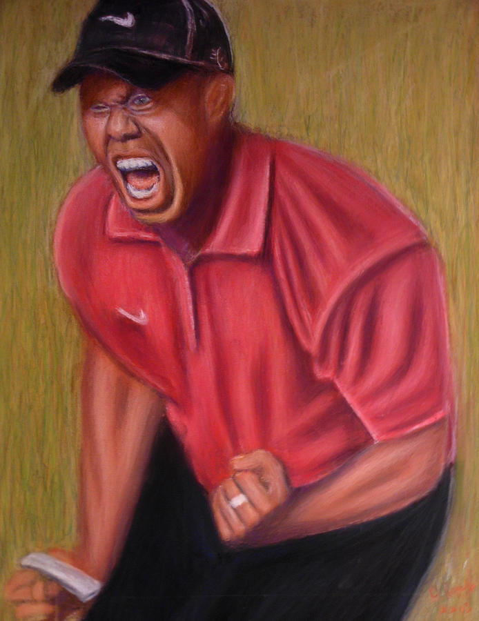 Tiger Woods Painting - Dont Call it a Comeback feat Tiger Woods by D Rogale