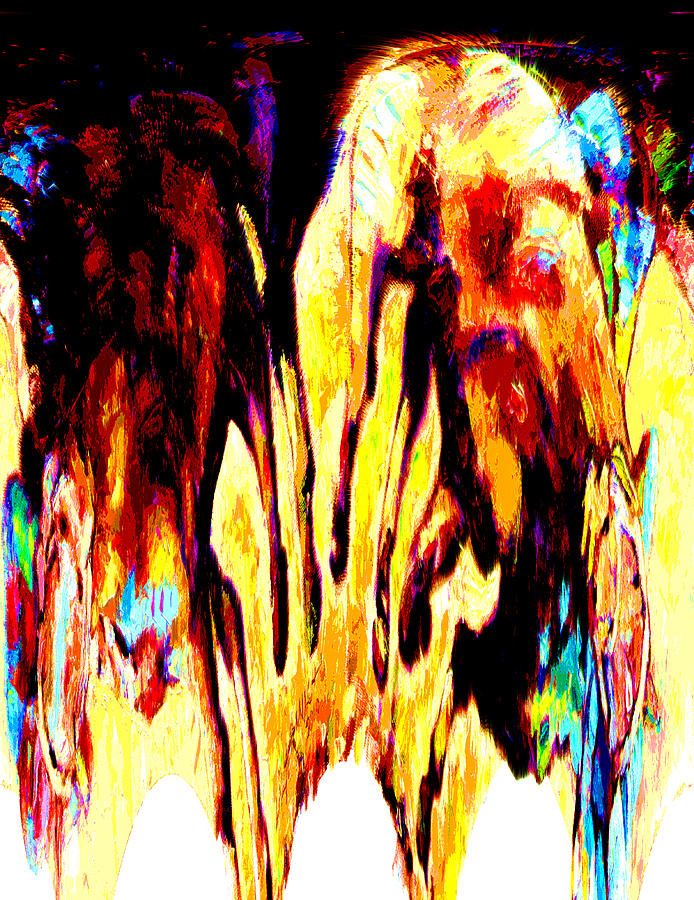 Dont Cry Over Spilled Paint Digital Art by John Lautermilch