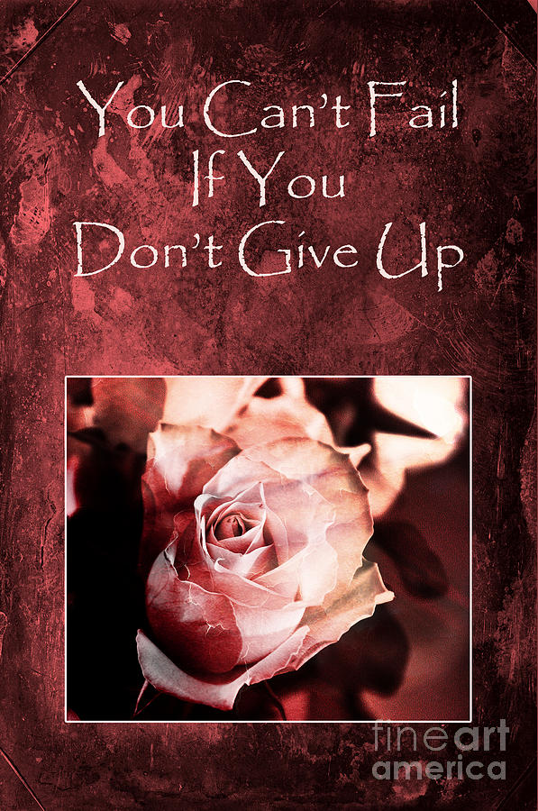 Dont Give Up Photograph by Randi Grace Nilsberg