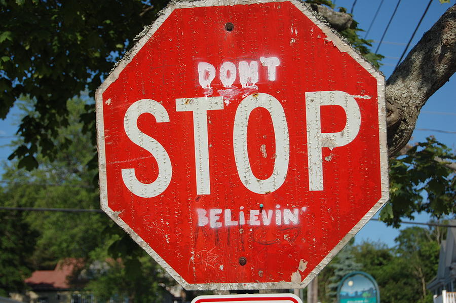 Don't Stop Believin' Photograph by Emily Carter | Fine Art America