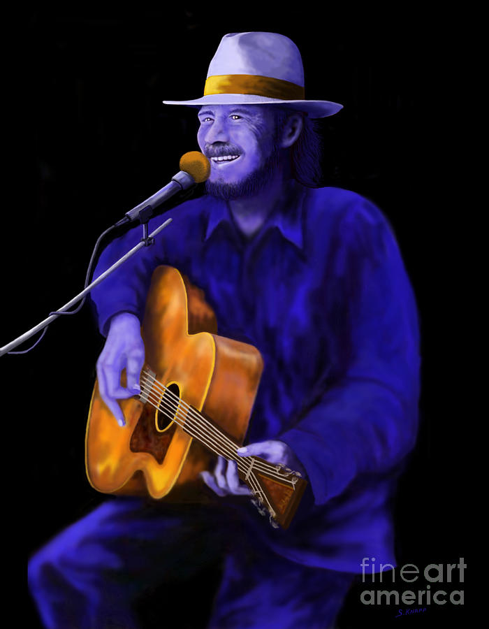 Music Painting - Dont Try To Lay No Boogie Woogie On the King of Rock and Roll by Steve Knapp