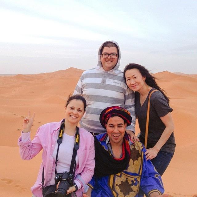 Desert Photograph - Dont We All Look So Happy? Travel by Blogatrixx  