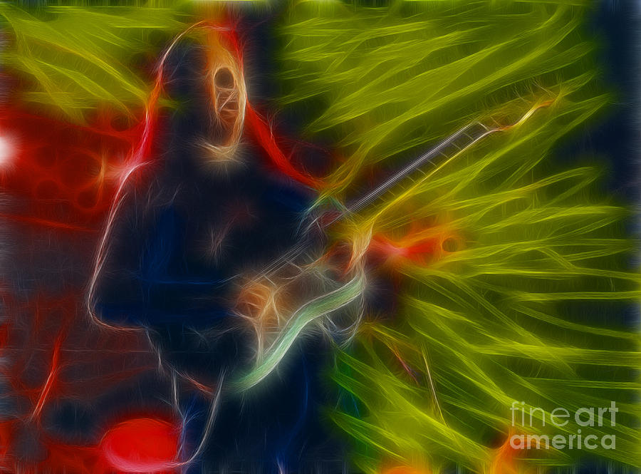Music Photograph - Doobies-93-Patrick-Fractal by Gary Gingrich Galleries