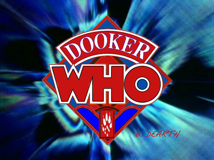 Science Fiction Digital Art - Dooker Who Logo by Brian Dearth