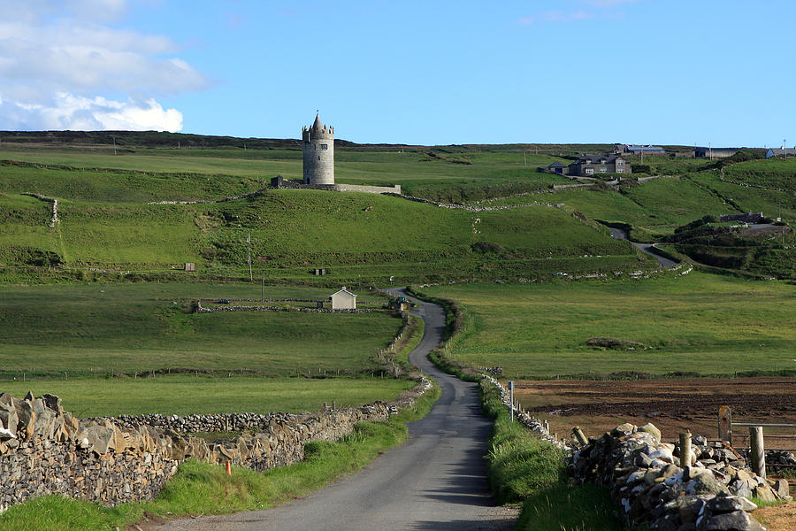 Doonagore Castle, County Clare, Ireland Photograph by Aidan Moran