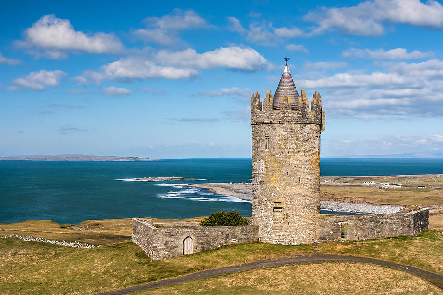 Doonagore Round tower Ireland Photograph by Pierre Leclerc Photography