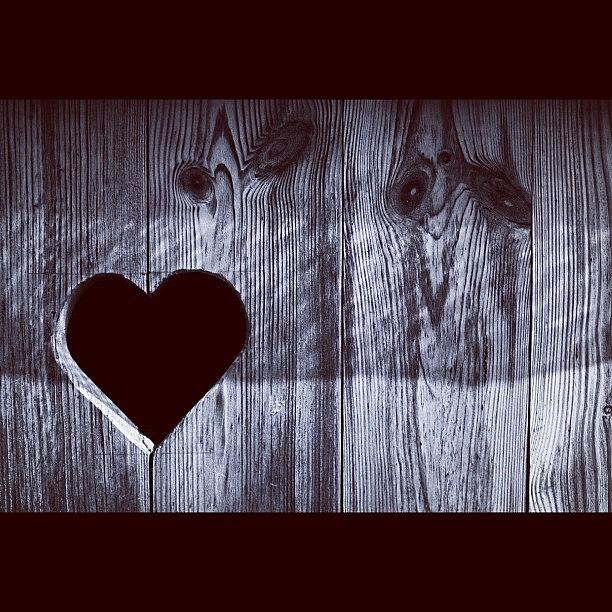 Heart Photograph - Door by Alexandre Lefort