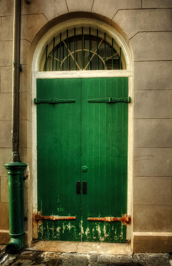 New Orleans Photograph - Door And Pipe by Greg and Chrystal Mimbs