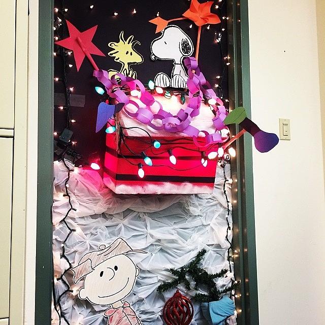 Door Decorating Contest 2013 Photograph by A R
