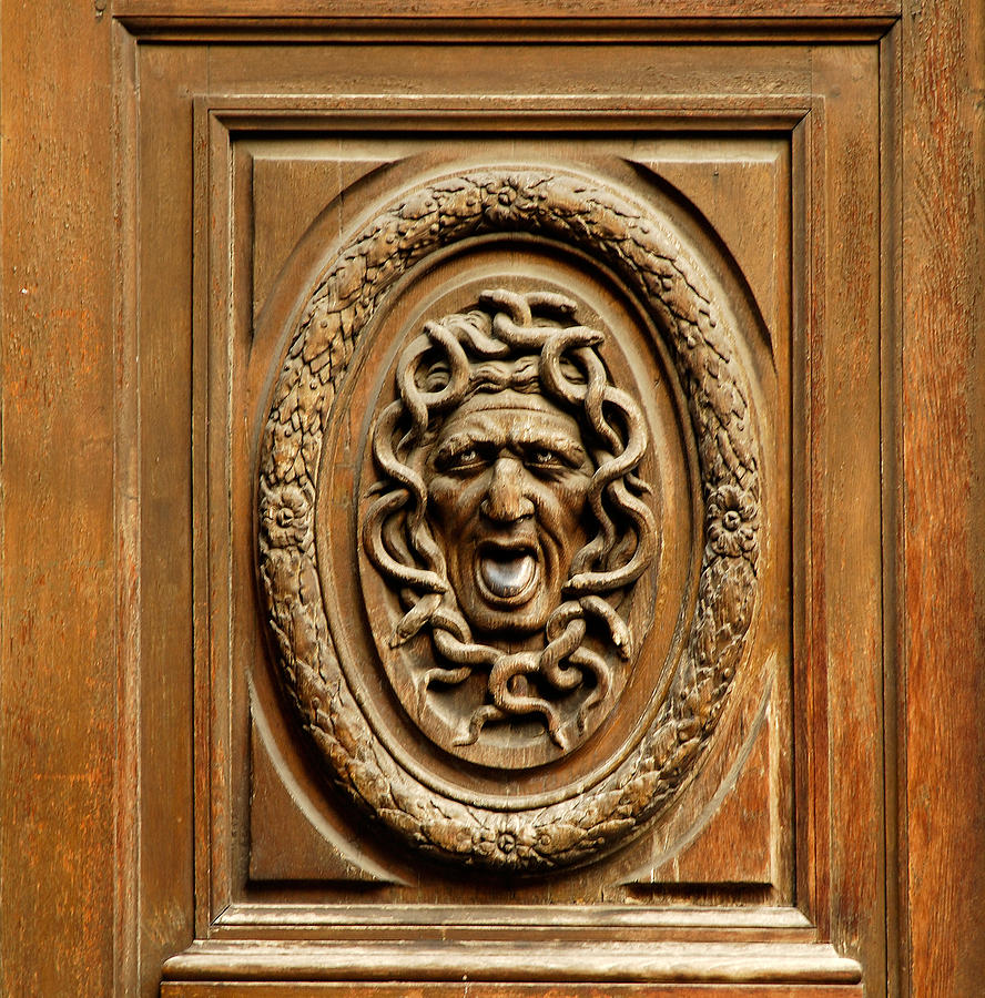 Door Detail Photograph by Mick Burkey