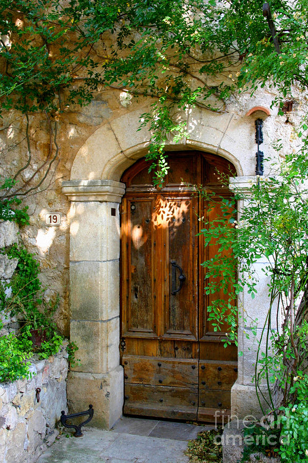 Door, France Photograph by Holly C. Freeman