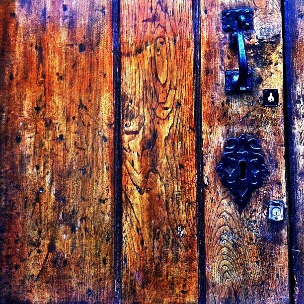 Door In Coruñas Old City Photograph by Carlos Penalba