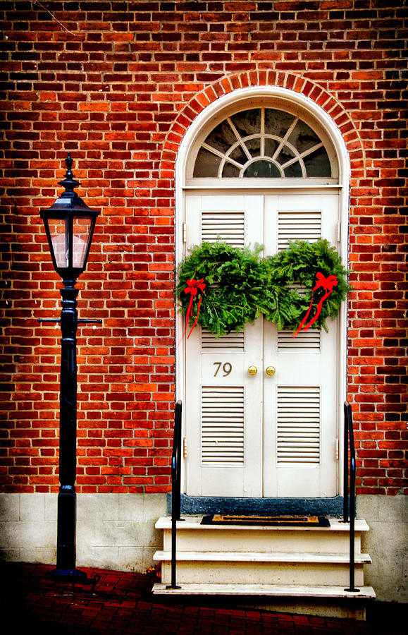 Door in Historic Bethlehem PA Photograph by Carolyn Derstine