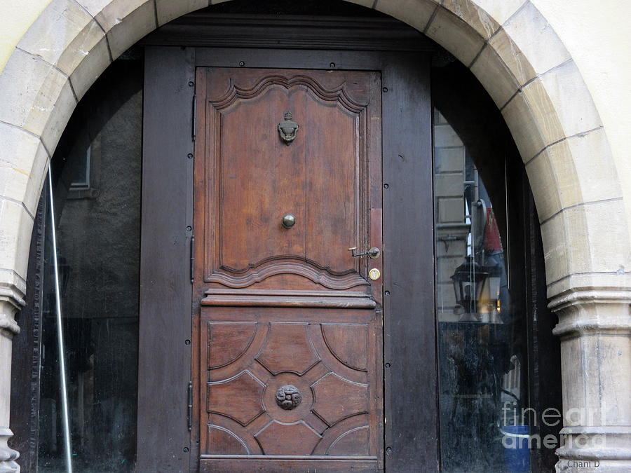 Door in Luxembourg Photograph by Chani Demuijlder
