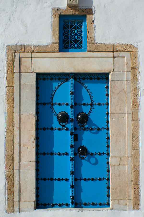 Door in Tunis Photograph by Jon Emery