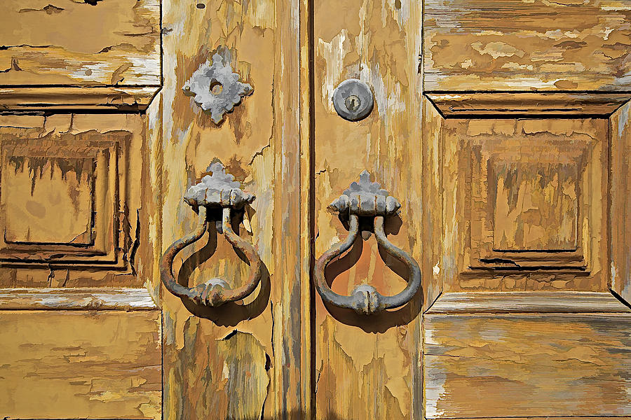 Door Knockers of Portugal Photograph by David Letts
