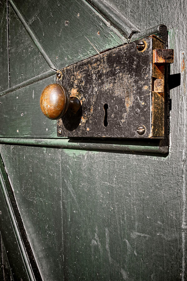 Door Lock Photograph by Olivier Le Queinec