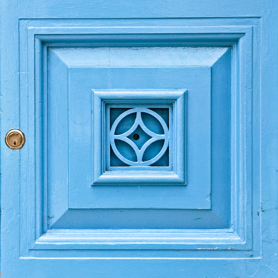 Pattern Photograph - Door panel by Tom Gowanlock